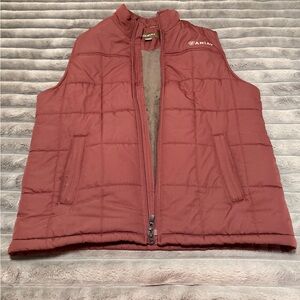 Ariat Burgundy and Gray Jacket